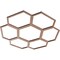 Ekena Millwork Florin Wood Fretwork Pierced Ceiling Medallion, Wood (Paint Grade), 16"OD x 5 5/8"ID x 3/8"T CMWP16X16X0375FOMF - alternate 3